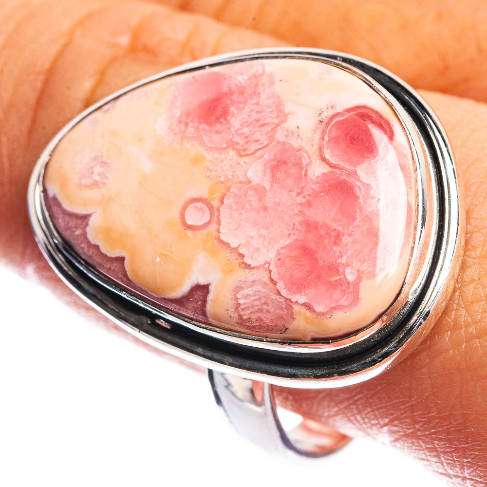 Rhodochrosite Ring Size 10.5 (925 Sterling Silver) R144097