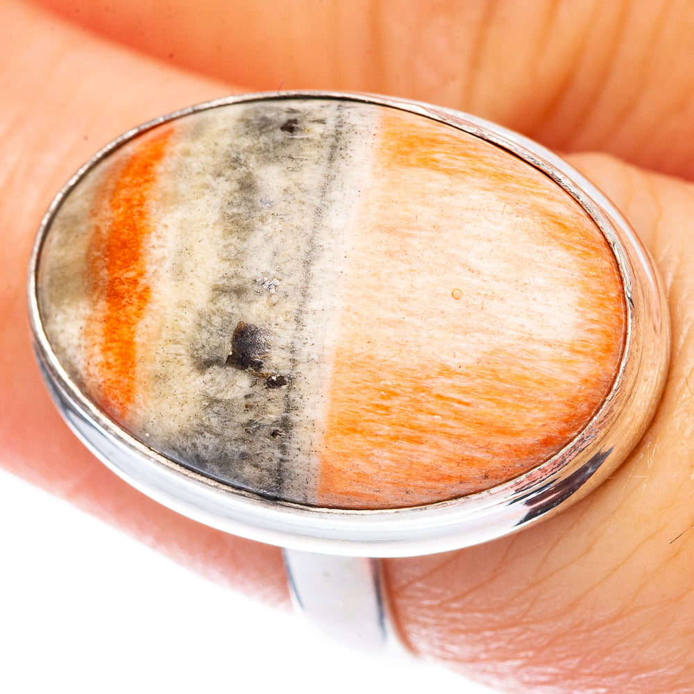 Celestobarite Ring Size 7.5 (925 Sterling Silver) R1601