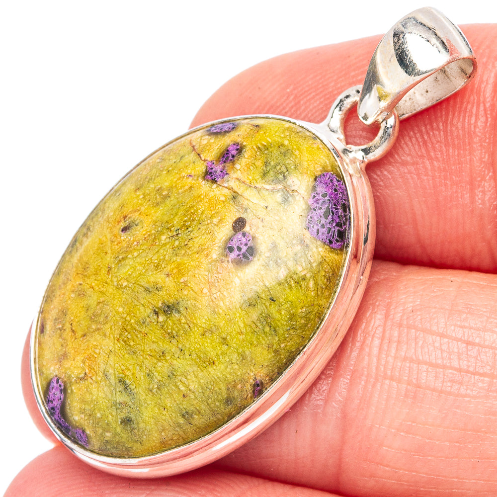 Atlantisite Pendant 1 3/8" (925 Sterling Silver) P43481