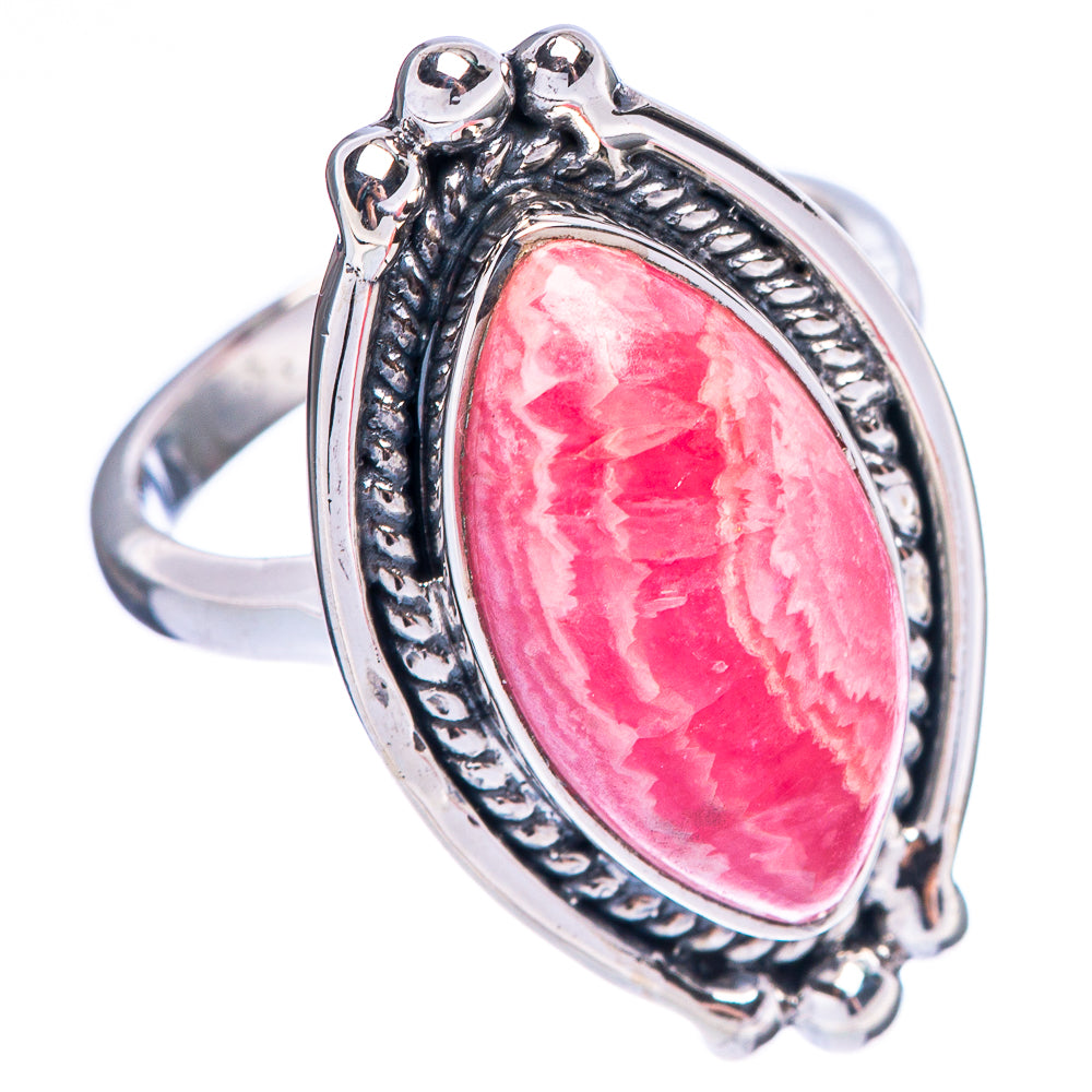 Premium Rhodochrosite Ring Size 6.75 (925 Sterling Silver) R1839