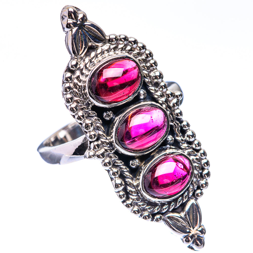 Premium Garnet Ring Size 7 (925 Sterling Silver) R141799