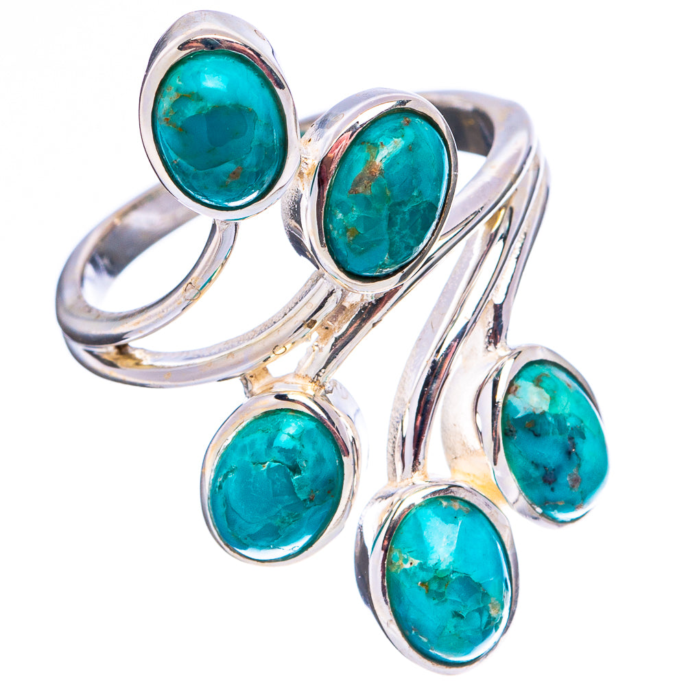 Mohave Turquoise Ring Size 8.5 (.925 Sterling Silver)
