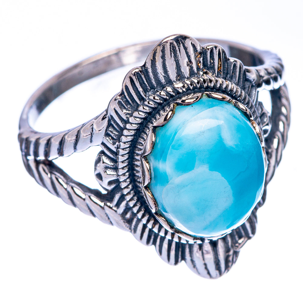 Larimar Ring Size 9 (925 Sterling Silver) R144584