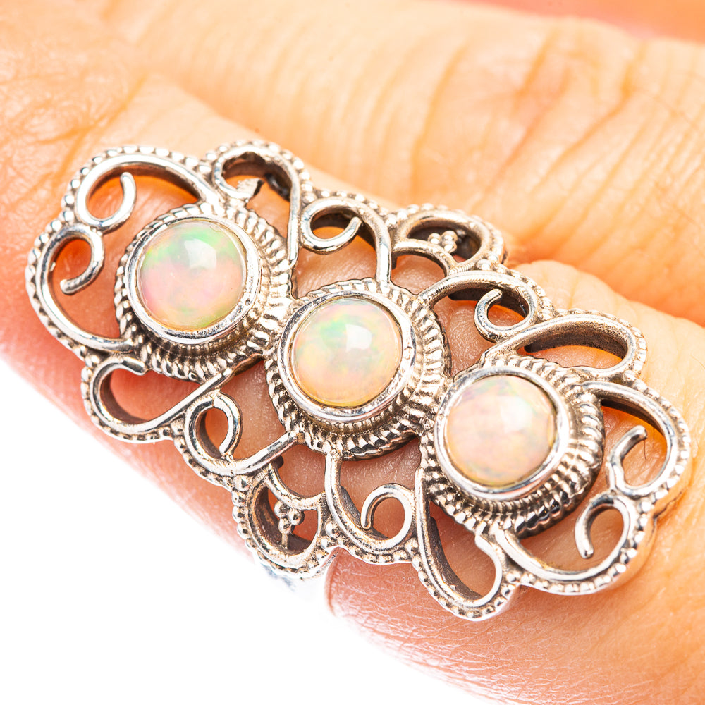 Ethiopian Opal Ring Size 6.75 (925 Sterling Silver) R142676