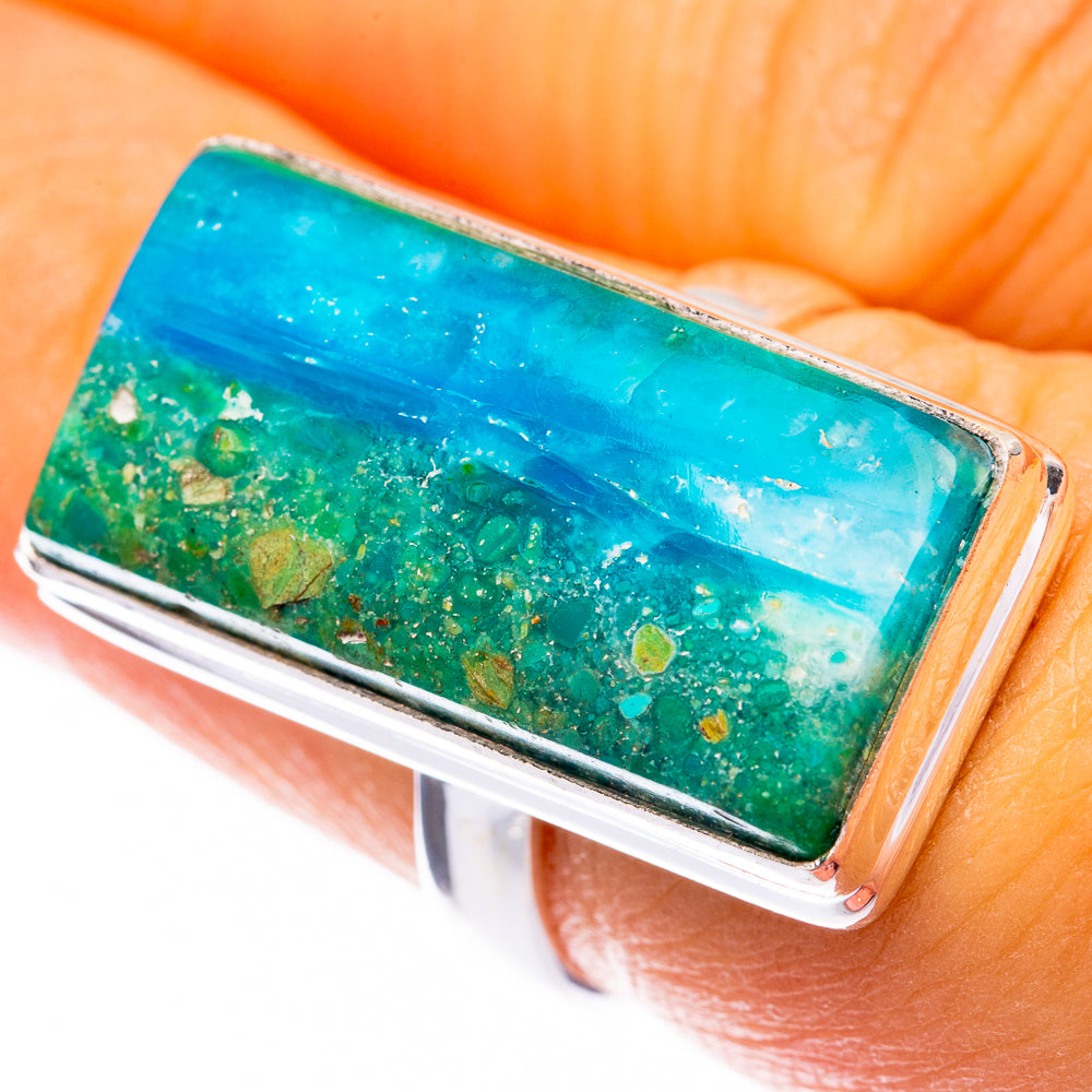 Peruvian Opal Ring Size 6.5 (925 Sterling Silver) R141477