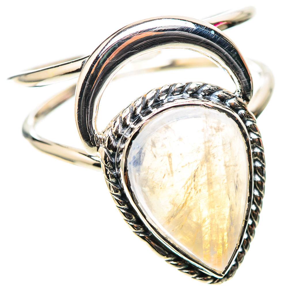Premium Rainbow Moonstone Ring Size 8.75 (925 Sterling Silver) RING138237