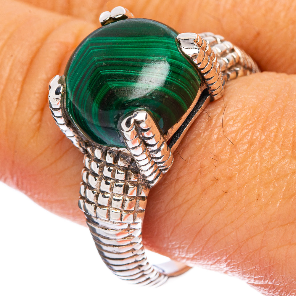 Malachite Ring Size 10 (925 Sterling Silver) R146448