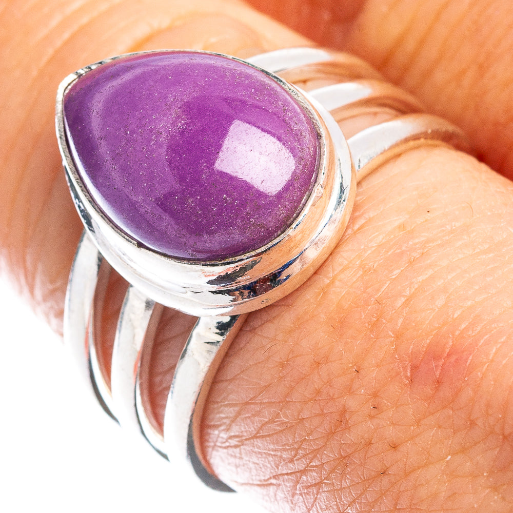 Phosphosiderite Ring Size 8.5 (.925 Sterling Silver)