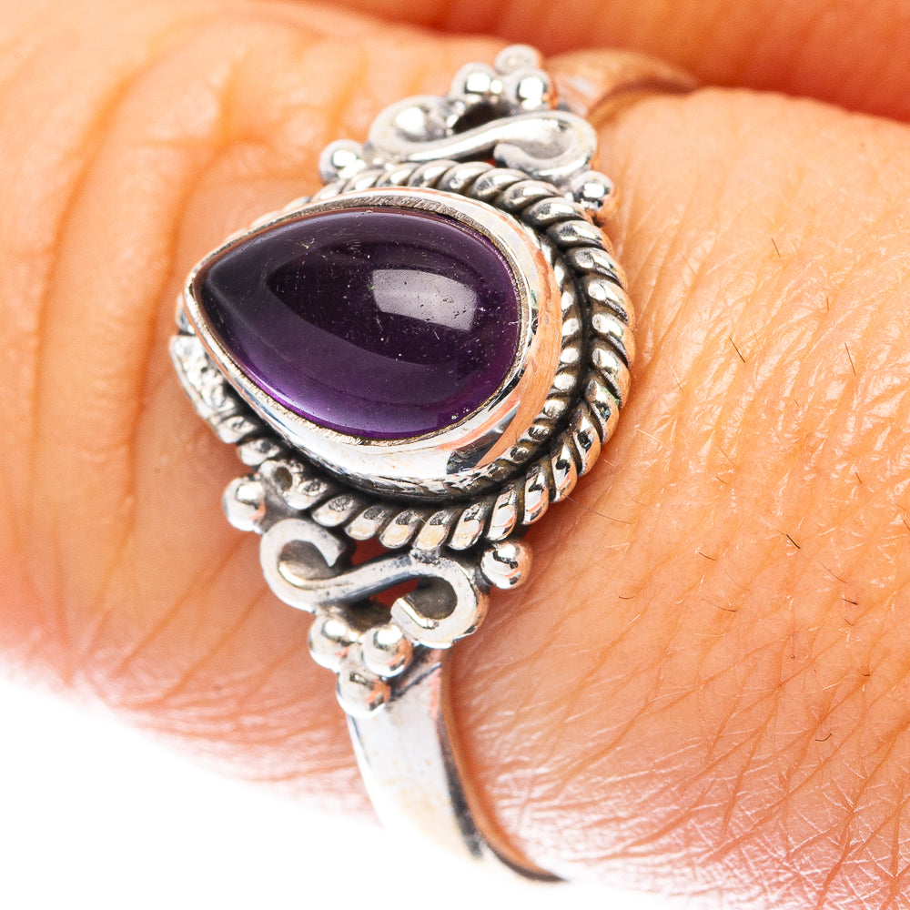 Amethyst Ring Size 8 (925 Sterling Silver) R5601