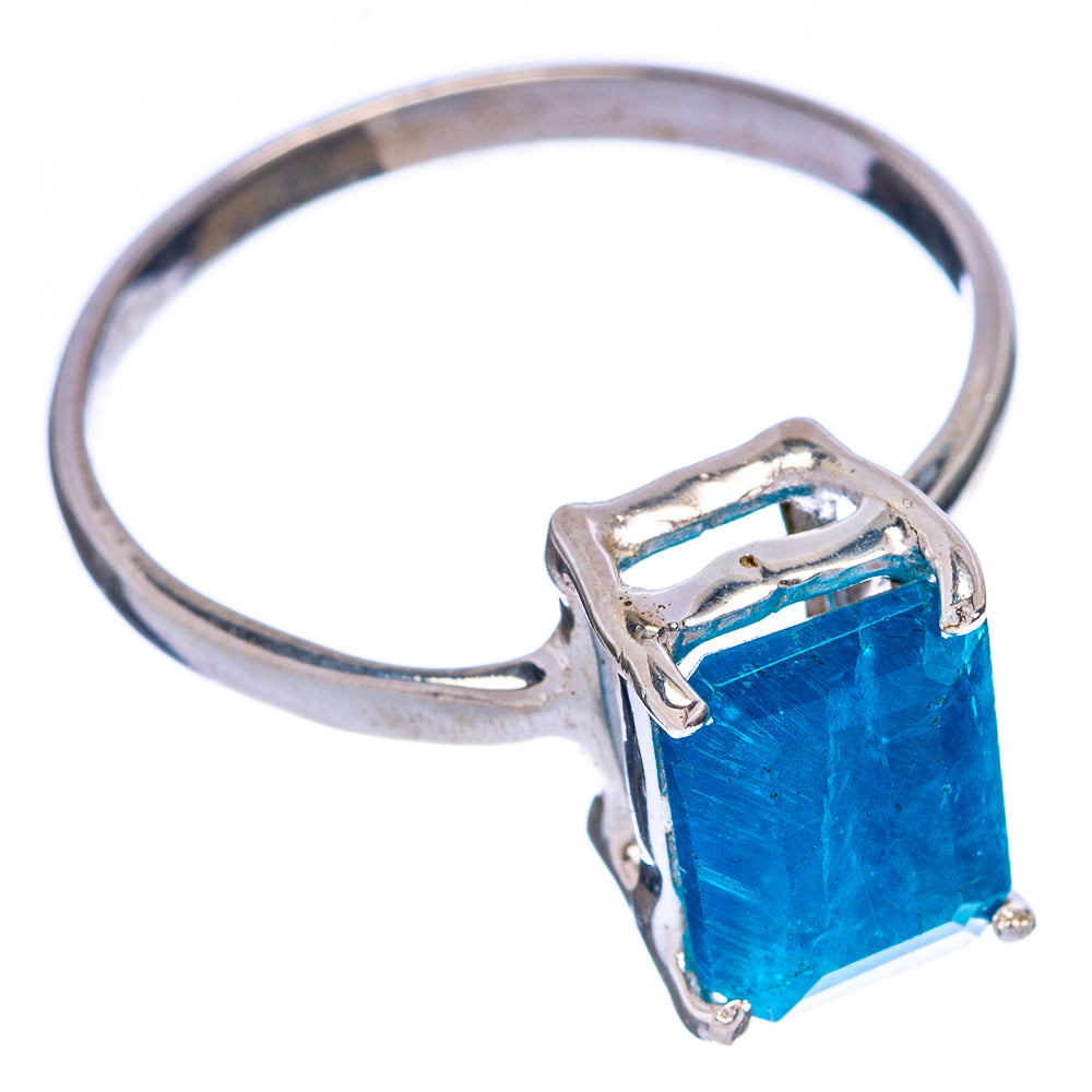 Rare Blue Apatite Ring Size 8 (925 Sterling Silver) R146609