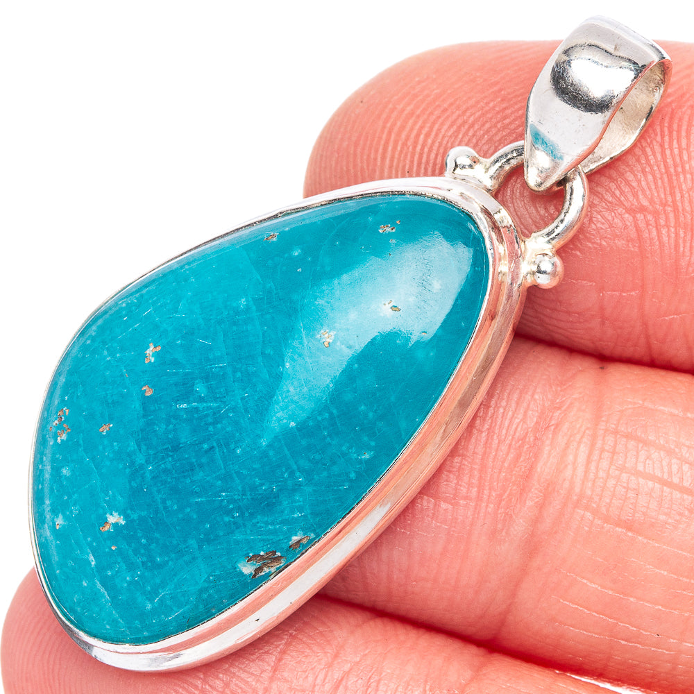 Smithsonite Pendant 1 5/8" (925 Sterling Silver) P40251