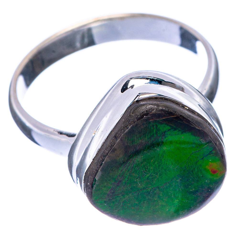Ammolite Ring Size 6.75 (925 Sterling Silver) R144961