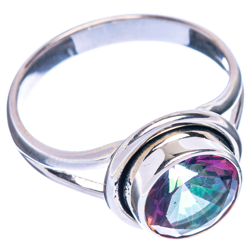 Mystic Topaz Ring Size 7.25 (925 Sterling Silver) R1051