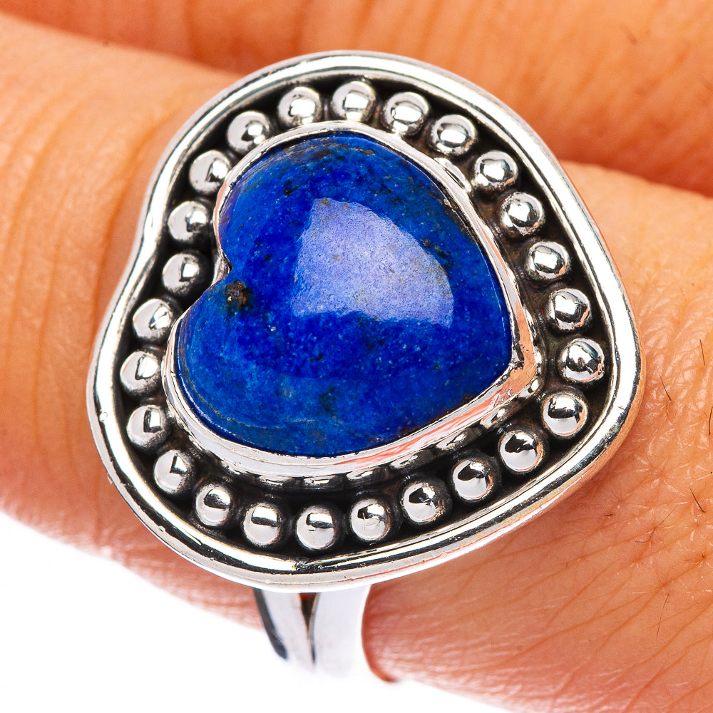 Lapis Lazuli Ring Size 8.5 (925 Sterling Silver) R146179