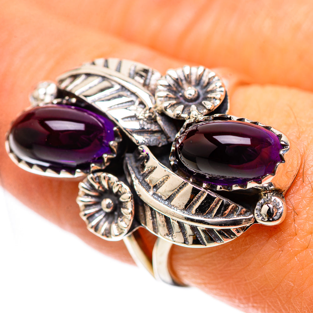 Amethyst Ring Size 7 (925 Sterling Silver) RING139270