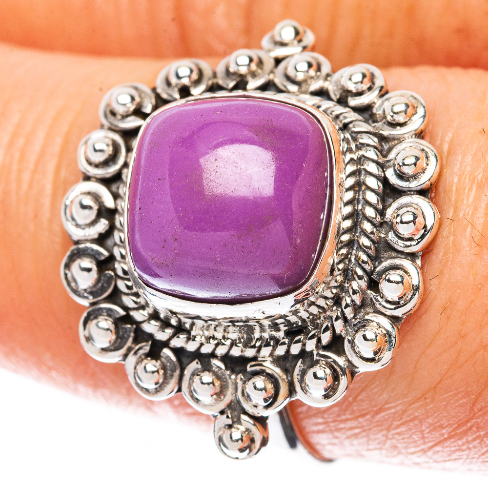 Phosphosiderite Ring Size 7.75 (925 Sterling Silver) R3126