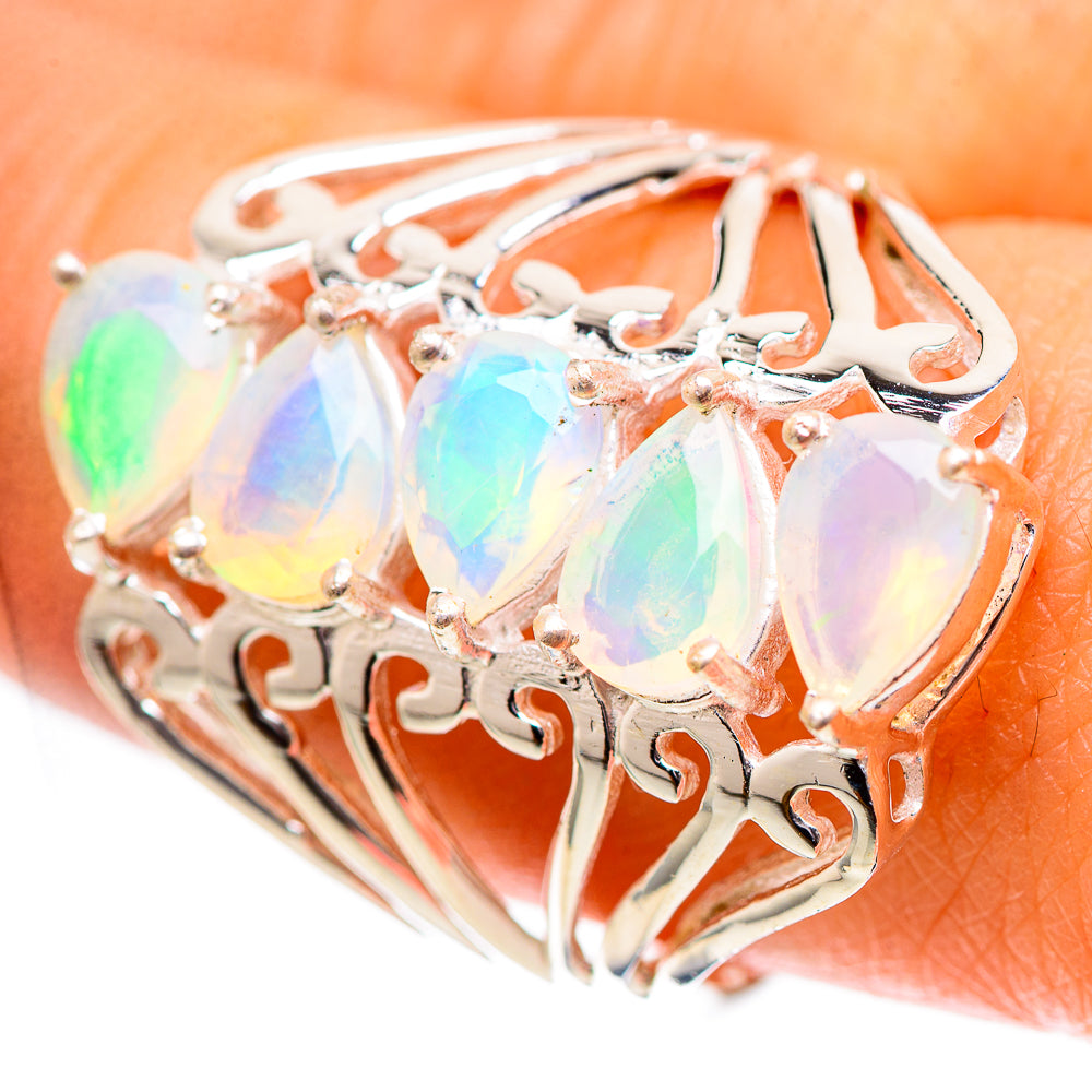 Ethiopian Opal Ring Size 9 (925 Sterling Silver) RING139006