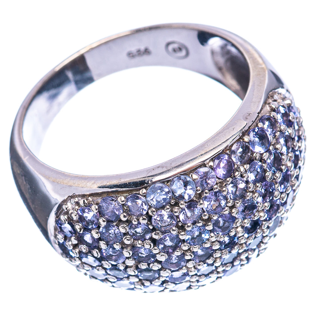 Rare Premium Faceted Tanzanite Ring Size 8.75 (.925 Sterling Silver)