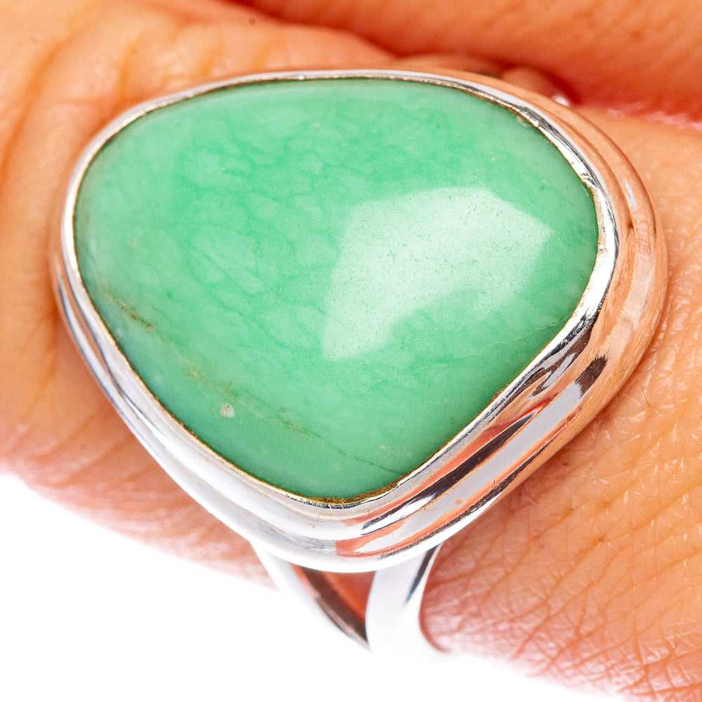 Variscite Ring Size 9 (925 Sterling Silver) R1448