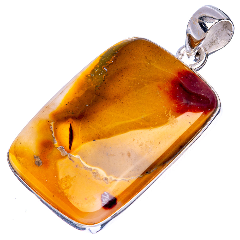 Mookaite Pendant 1 5/8" (925 Sterling Silver) P42857