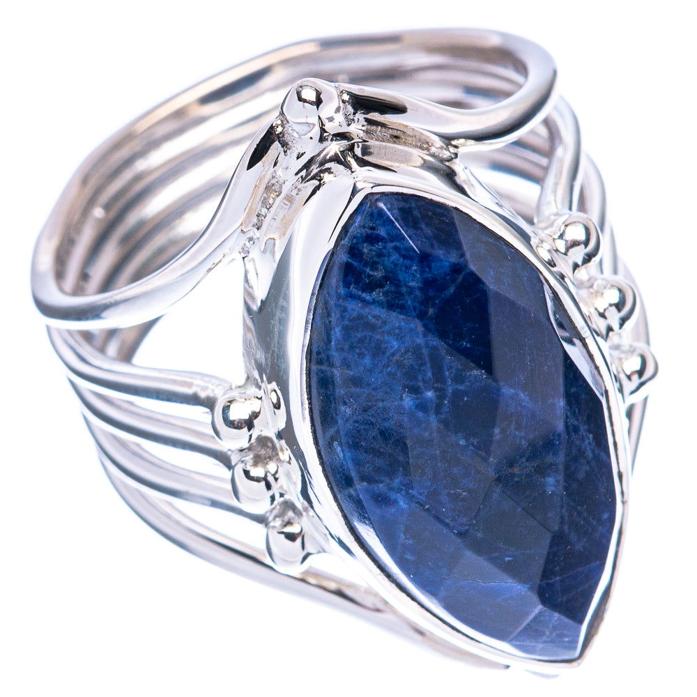 Premium Lapis Lazuli Ring Size 7 (925 Sterling Silver) R2602