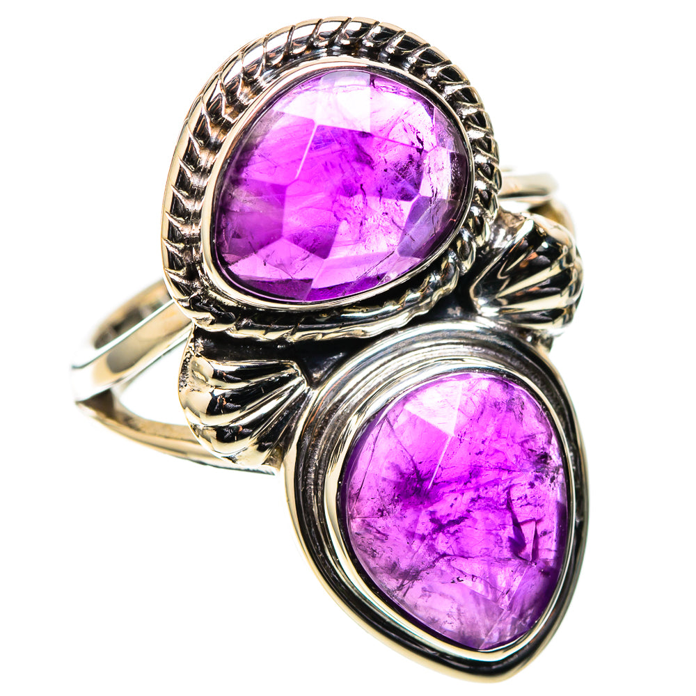 Premium Amethyst Ring Size 6 (925 Sterling Silver) RING138057