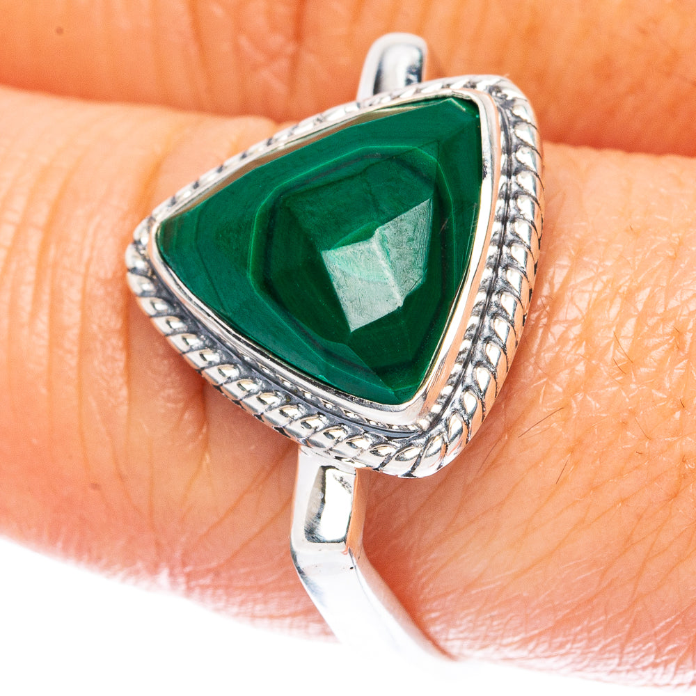 Premium Malachite Ring Size 8.25 (925 Sterling Silver) R3628