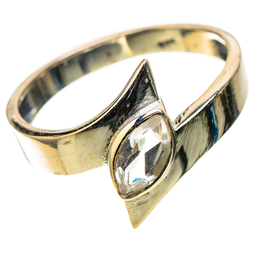 White Quartz Dainty Ring Size 6 (925 Sterling Silver) RING138189