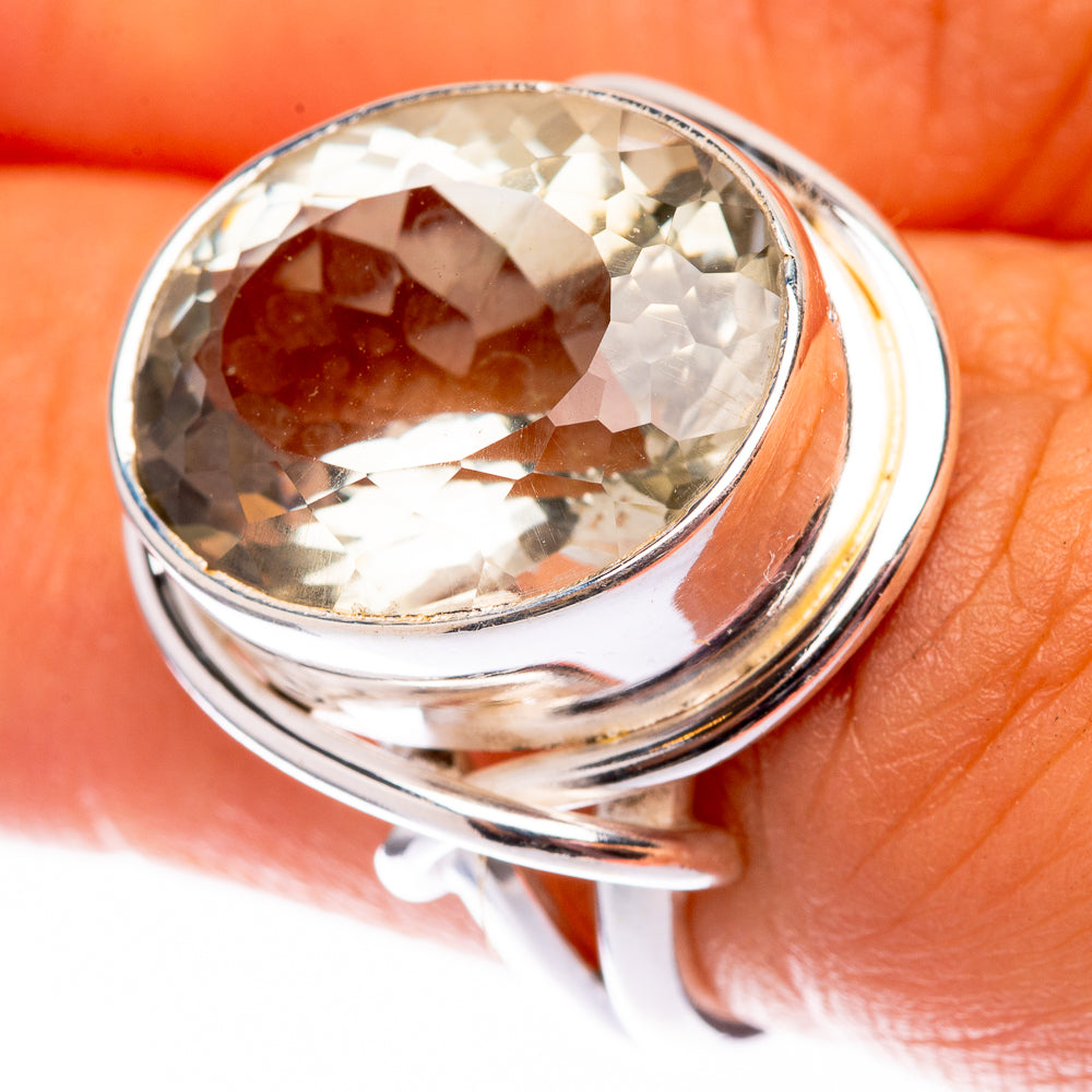 White Quartz 925 Sterling Silver Ring Size 6 (925 Sterling Silver) RING140359