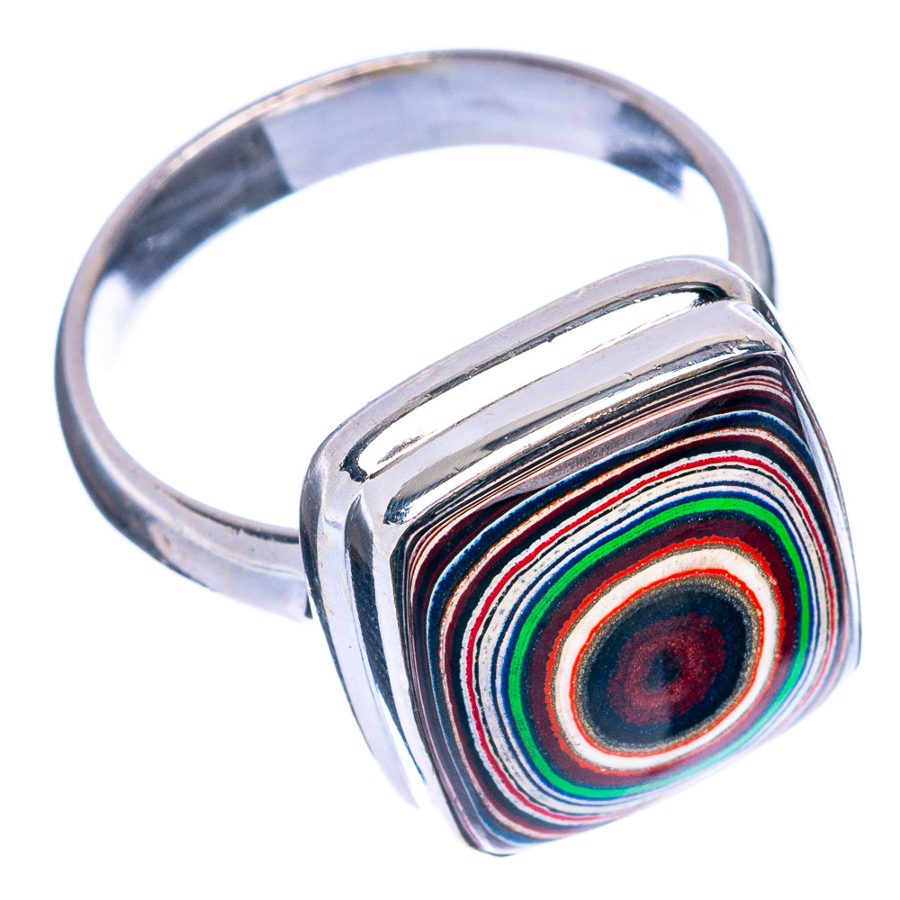 Fordite Ring Size 6.75 (925 Sterling Silver) R144465