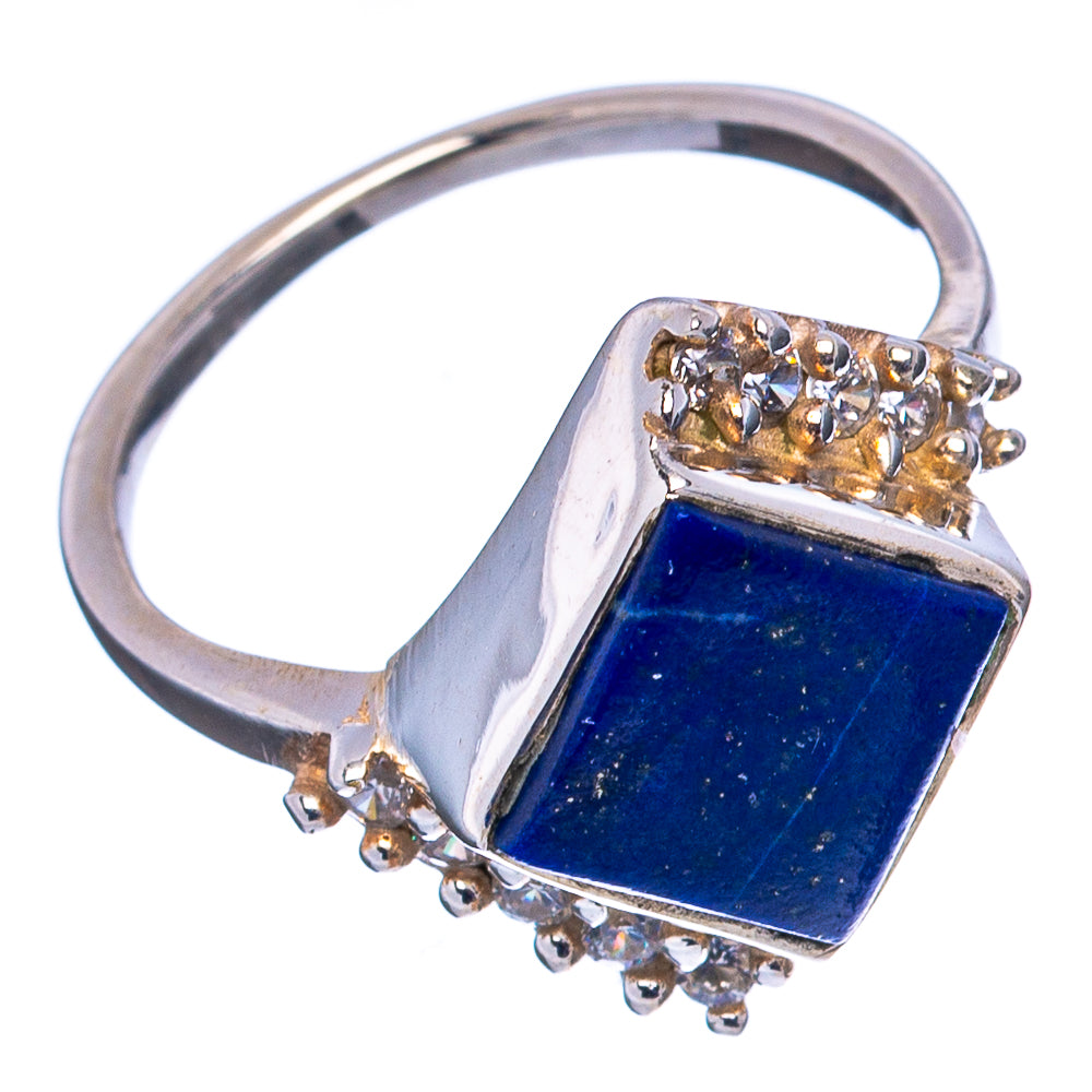 Lapis Lazuli Ring Size 5.75 (.925 Sterling Silver)