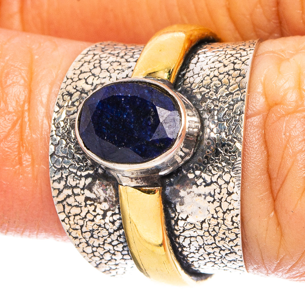 Blue Sillimanite 925 Sterling Silver Ring Size 5.75 (925 Sterling Silver) R6341
