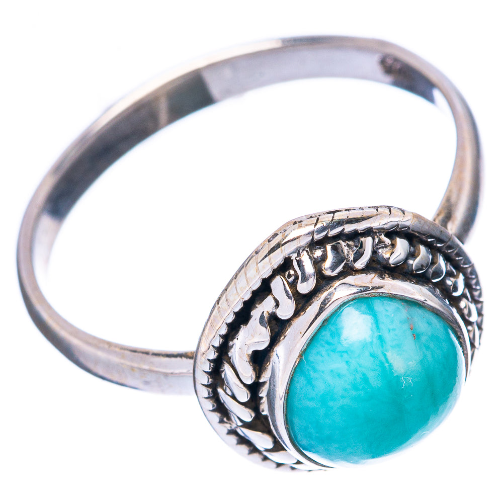 Larimar Ring Size 8.25 (925 Sterling Silver) R4278