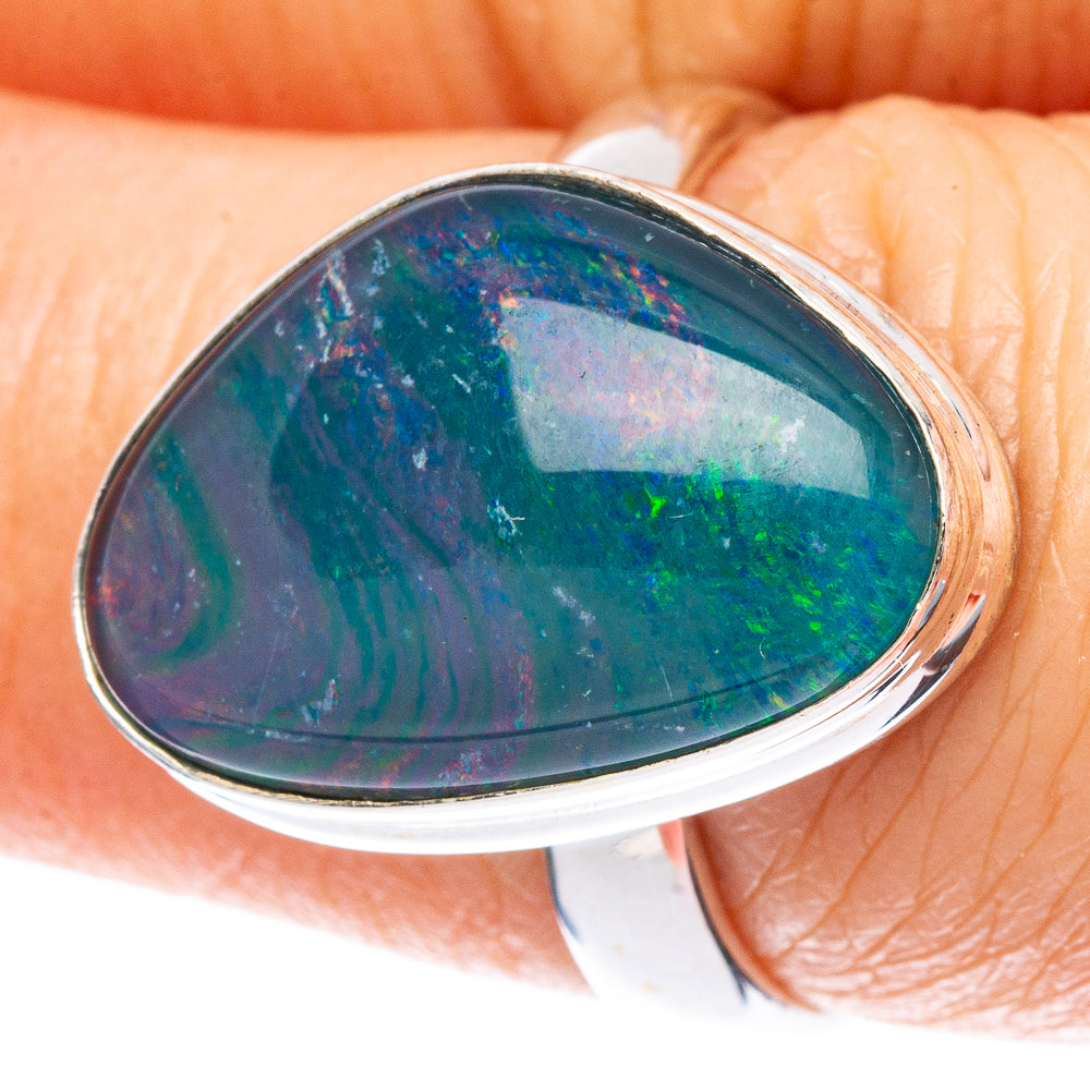 Triplet Opal 925 Sterling Silver Ring Size 7 Ana Co R2433