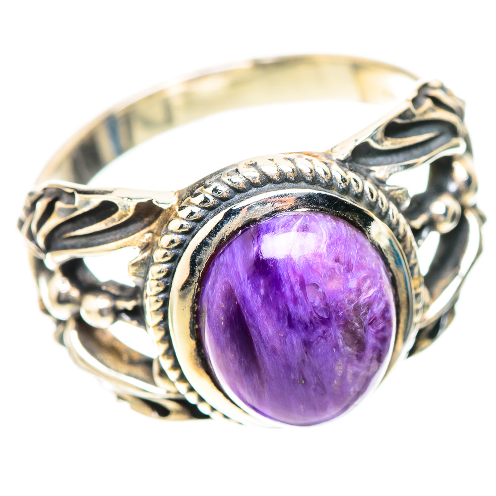 Charoite Ring Size 8.5 (925 Sterling Silver) RING139761