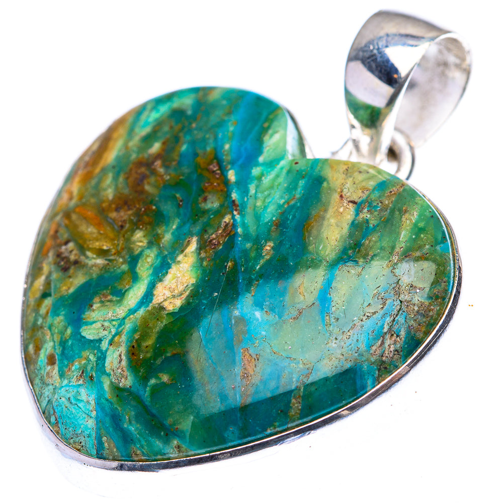 Peruvian Opal Pendant 1 3/8" (925 Sterling Silver) PD38477