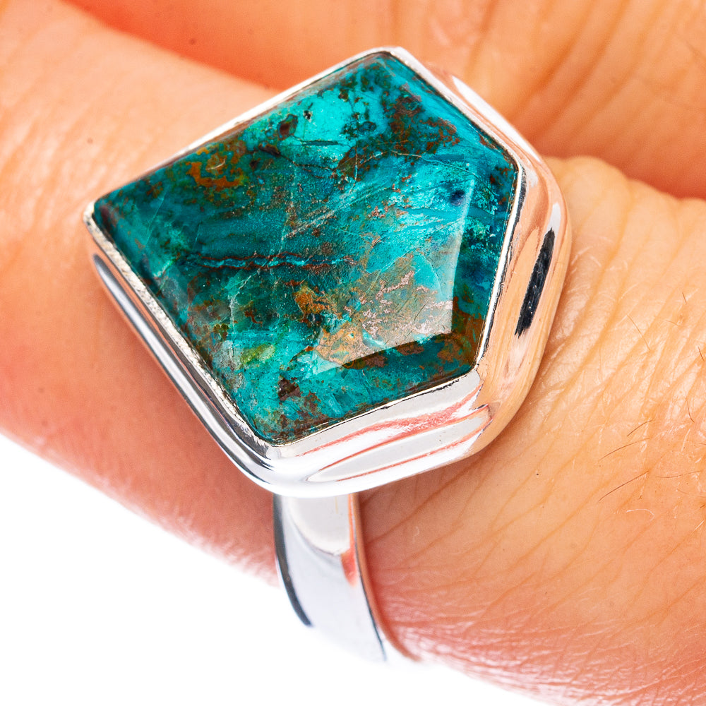 Shattukite Ring Size 8.5 (925 Sterling Silver) R2851