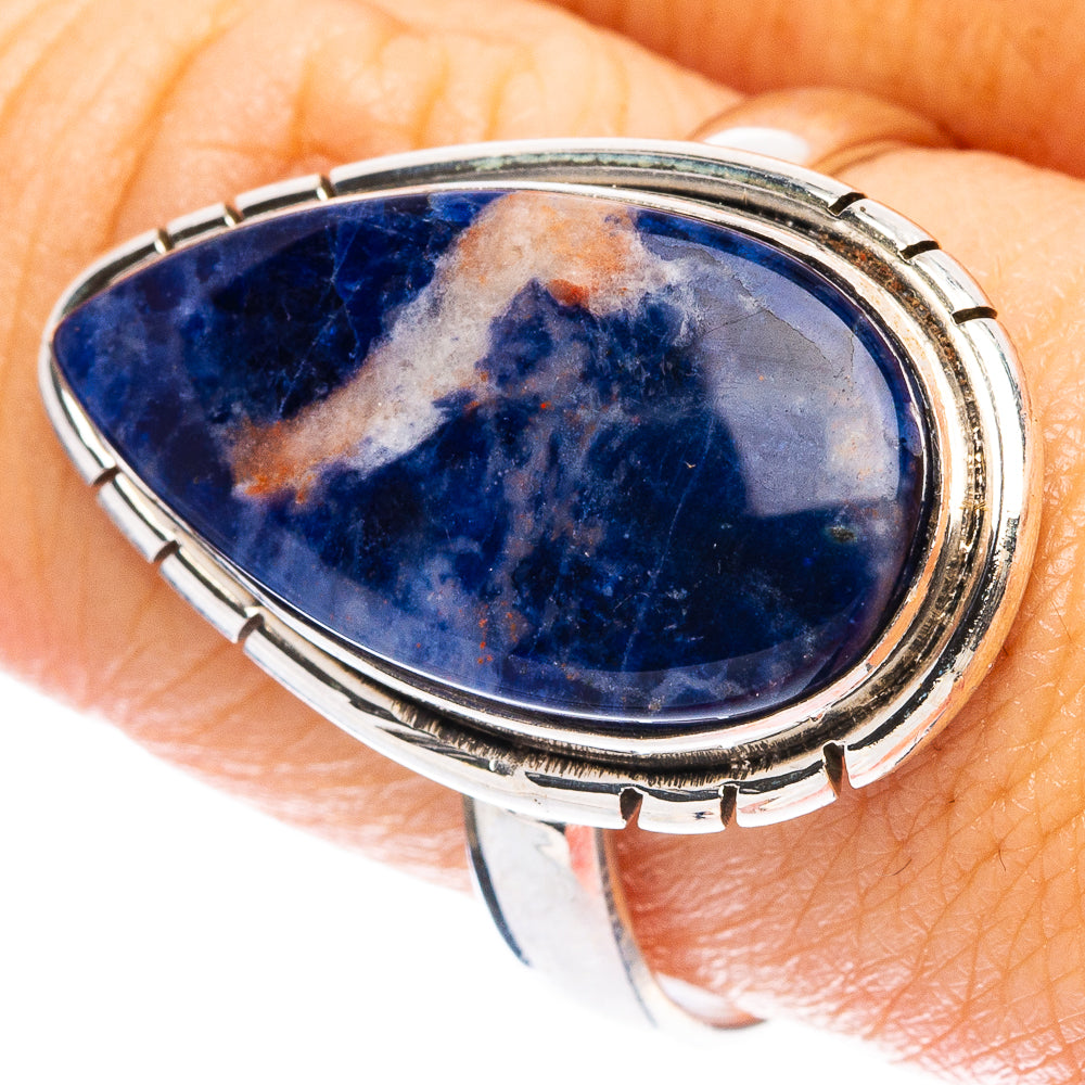 Sodalite Ring Size 9.5 (925 Sterling Silver) R4974