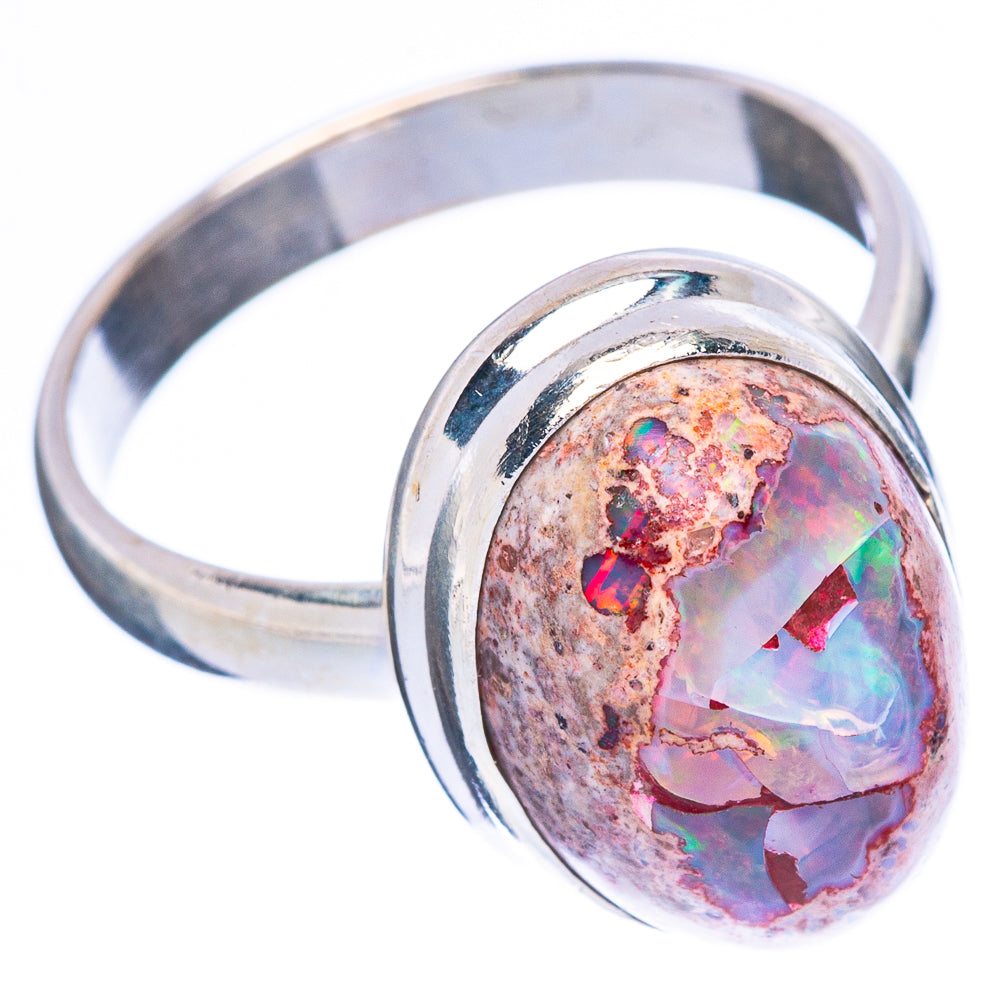Rare Mexican Fire Opal Ring Size 8.75 (925 Sterling Silver) R2533