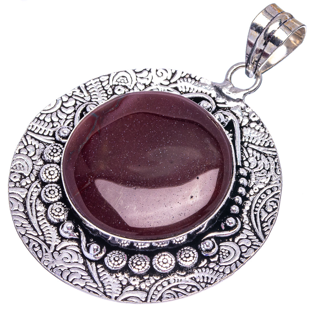 Goldstone Pendant 2 1/4" (German Silver)