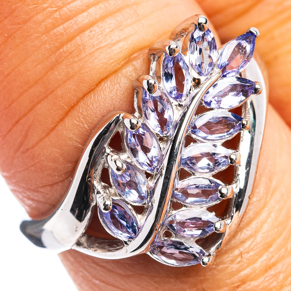 Premium Tanzanite Ring Size 7.5 (.925 Sterling Silver)