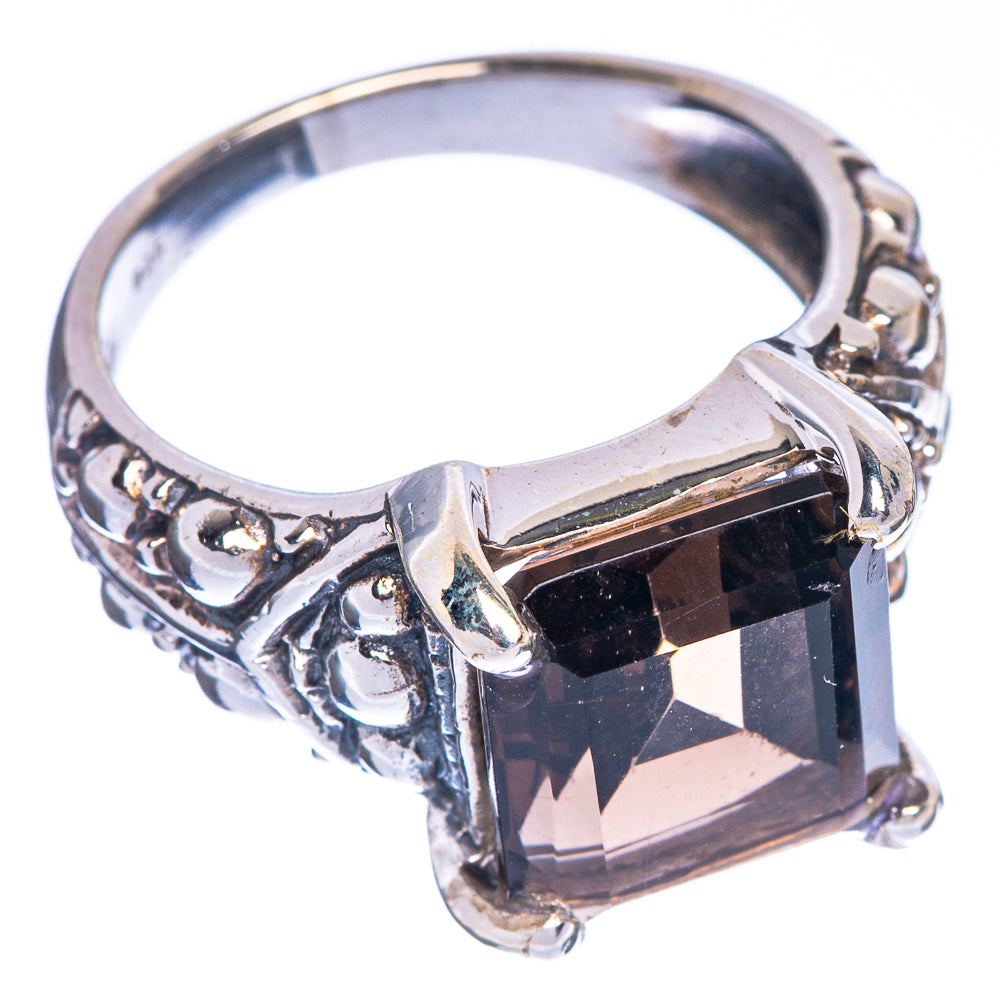 Smoky Quartz Ring Size 6.75 (925 Sterling Silver) R147222