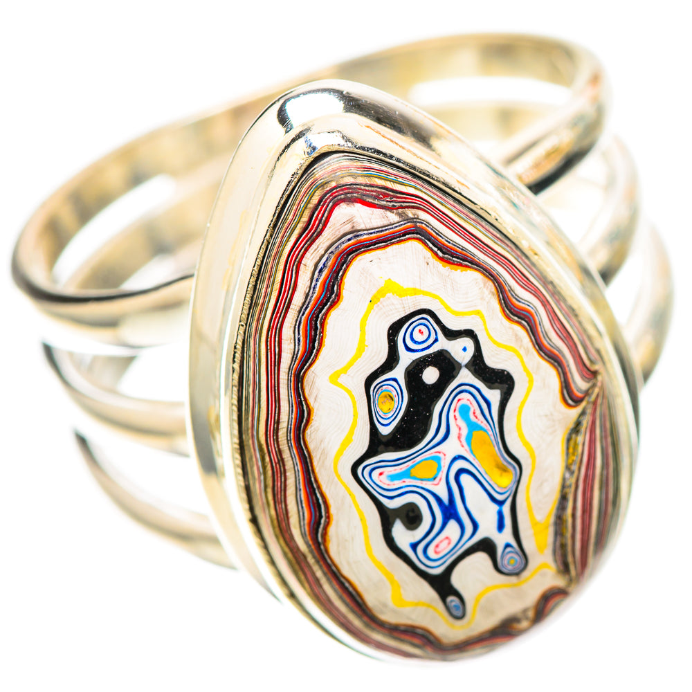 Fordite Ring Size 9 (925 Sterling Silver) RING139145