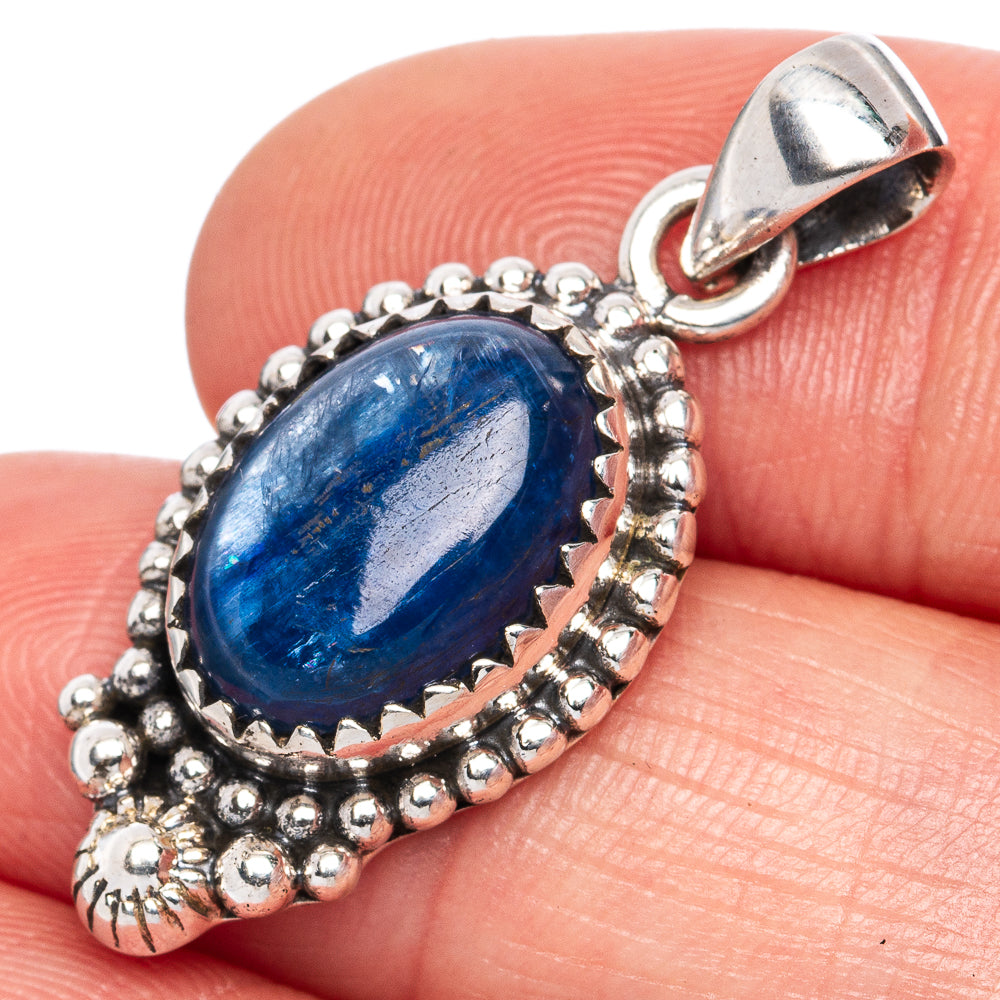 Kyanite Pendant 1 1/4" (925 Sterling Silver) P42055