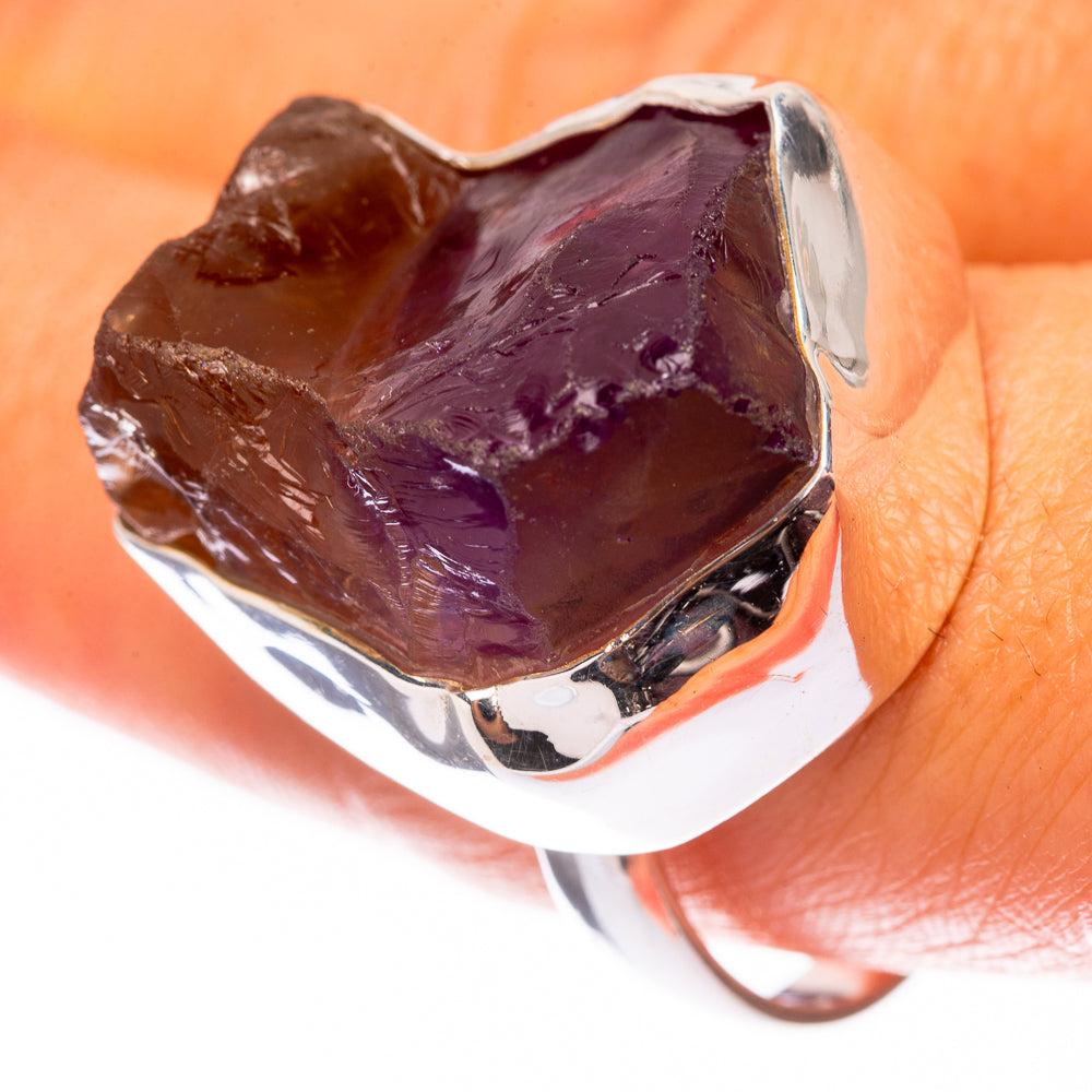 Large Raw Ametrine 925 Sterling Silver Ring Size 9.75 (925 Sterling Silver) RING140449