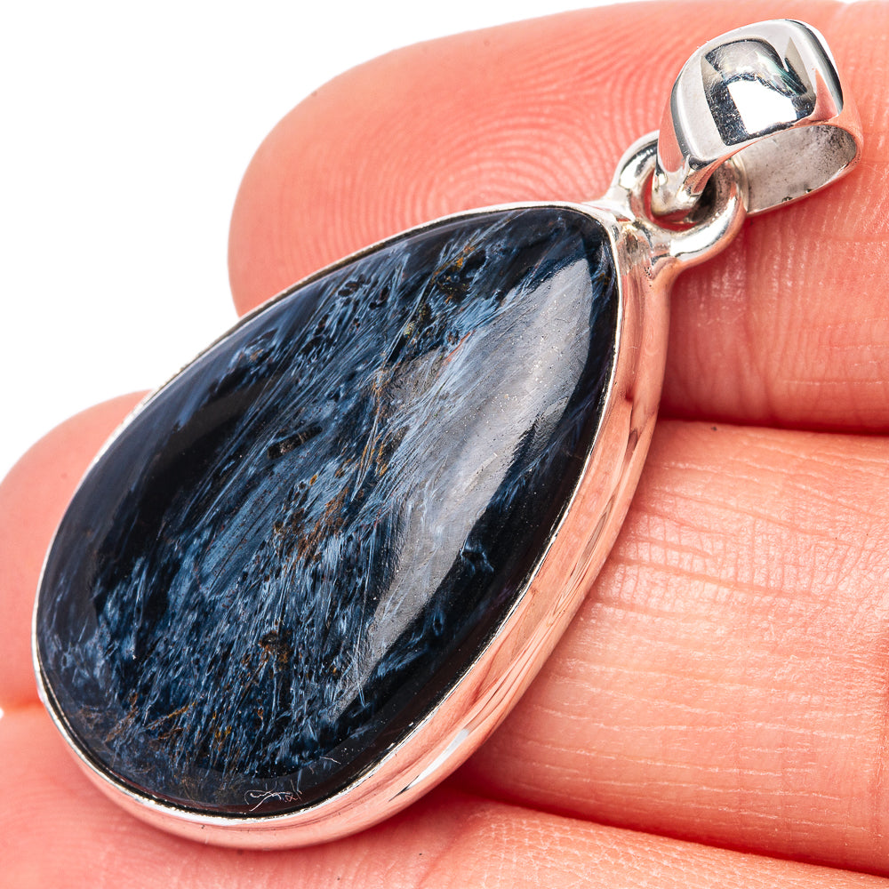 Pietersite Pendant 1 1/2" (925 Sterling Silver) P42800