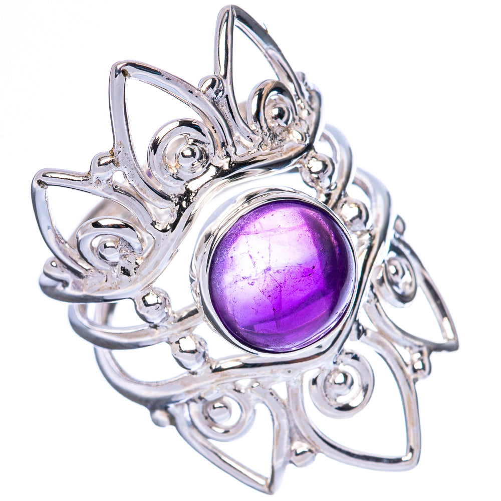 Premium Amethyst Ring Size 7.25 (925 Sterling Silver) R3588