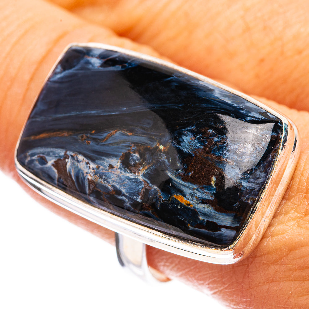 Large Pietersite Ring Size 9 (925 Sterling Silver) R142910