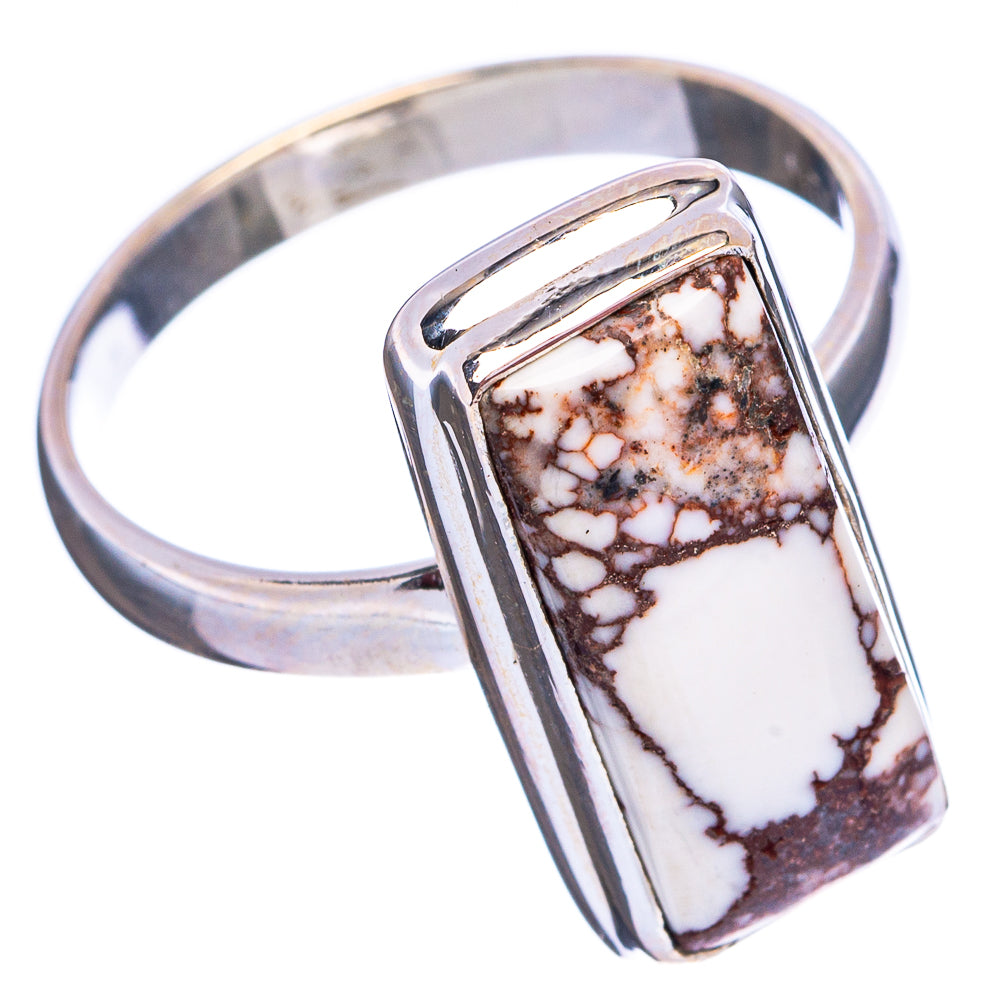 Wild Horse Jasper Ring Size 10 (.925 Sterling Silver)
