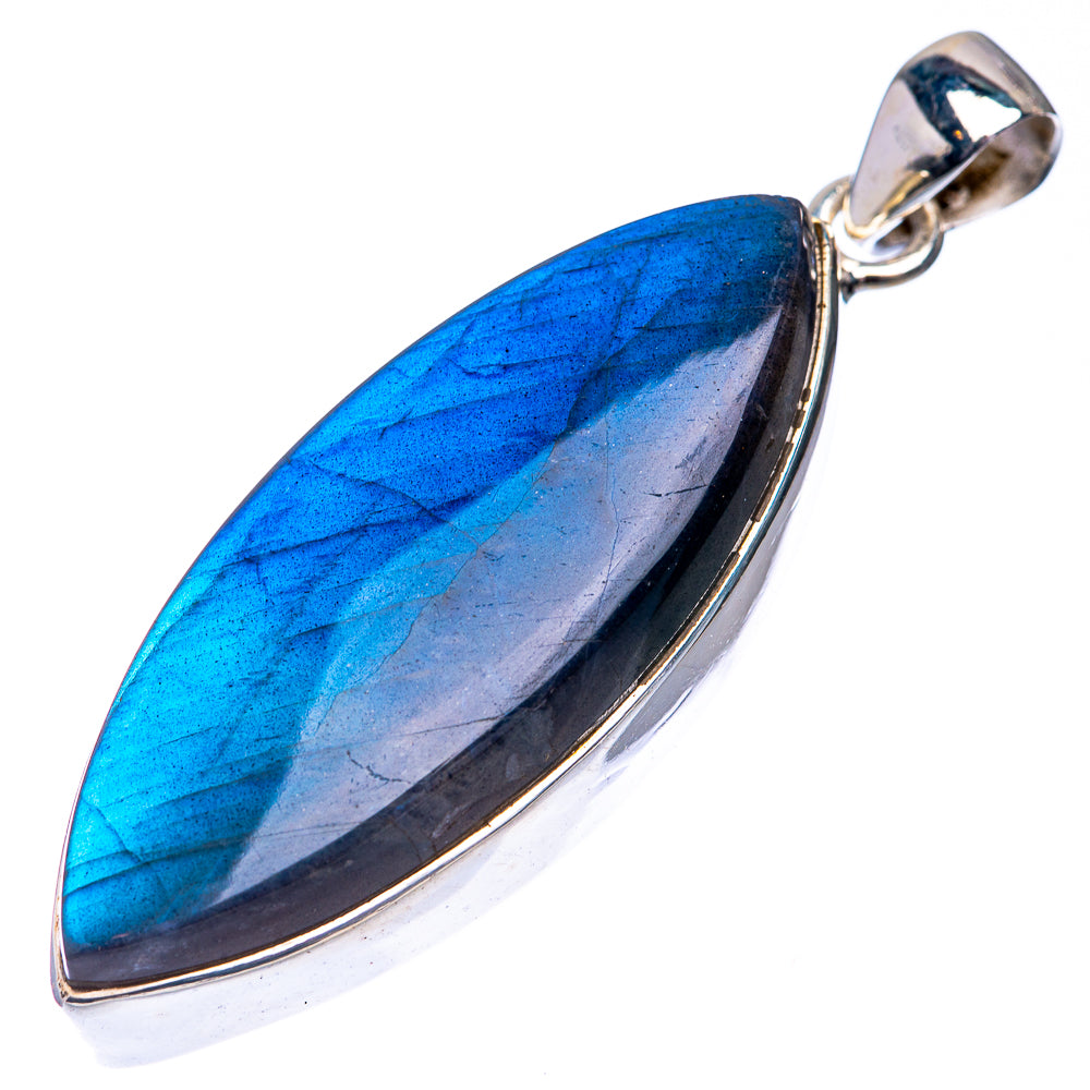 Labradorite Pendant 2 1/8" (925 Sterling Silver) P39229